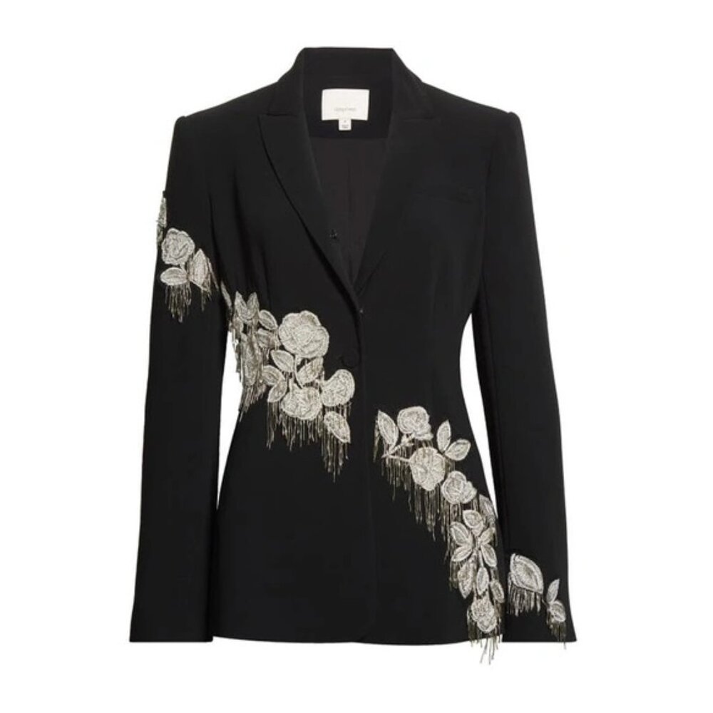 Cinq à Sept Candace Embellished Blazer, US 0